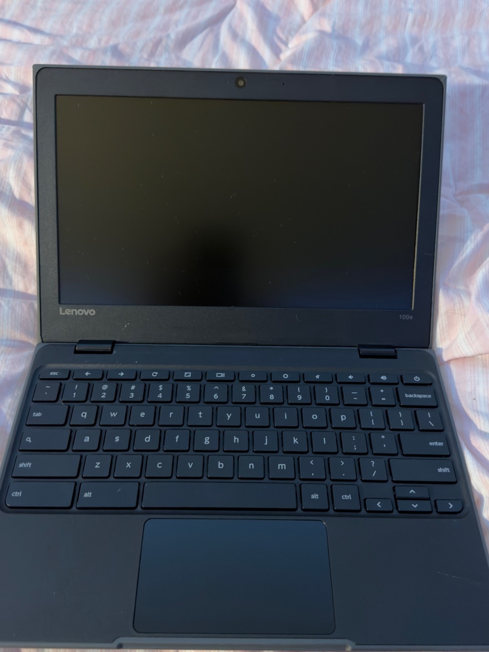 Lenovo Chromebook Laptop - Black.